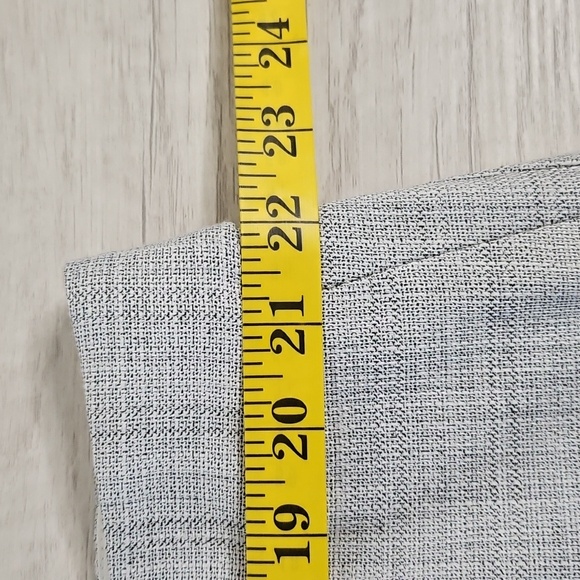 Talbots Hampshire Gray Ankle Pants Straight Leg Mid Rise Plus 20WP Retail $139 - Picture 10 of 14